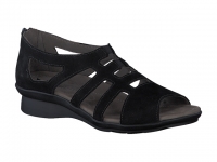 Chaussure mephisto velcro modele padge noir